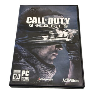 Call of Duty Ghosts (2013) PC Shooter Game 4 Discs